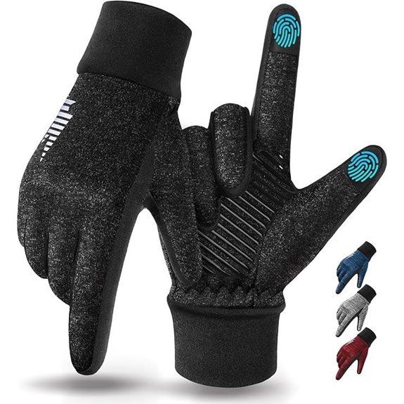 Rivmount Lightweight Winter Running Gloves for Men Women