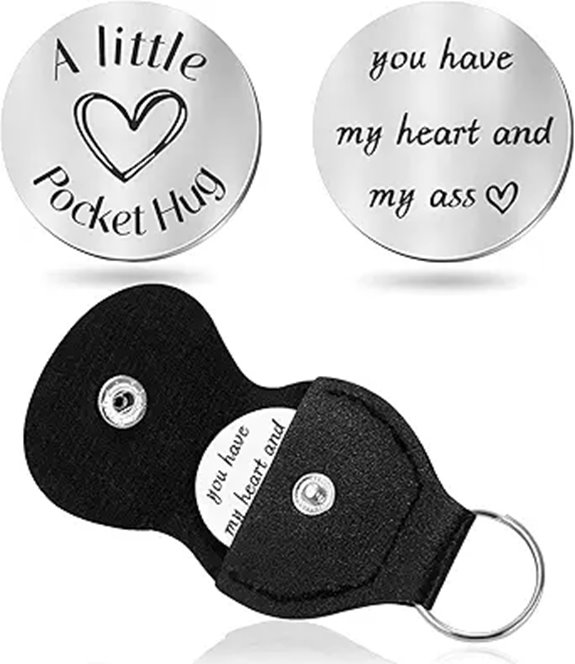 Pocket Hug Keychain for Men and Couples
