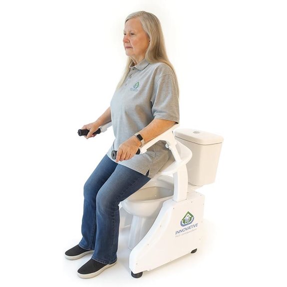 LuxeLift Electric Bidet Toilet Seat Riser for Seniors