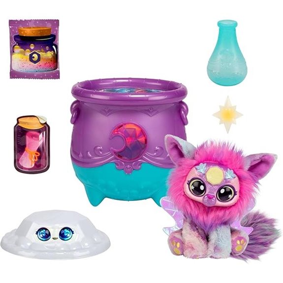 Magic Mixies Magic Gem Surprise Cauldron with Shimmer Eyes