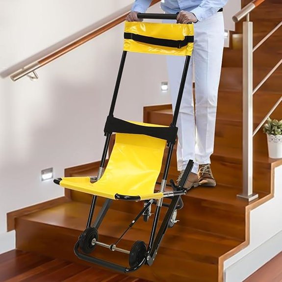 manual aluminum elderly stair lift