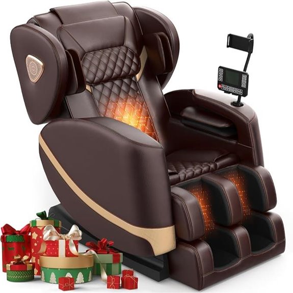 2025 Full Body Massage Chair with Heat and Bluetooth
