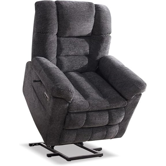 Triple Motor Lift Recliner with Massage & Heat