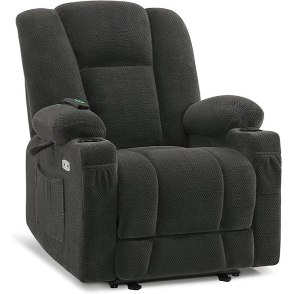 MCombo Zero Gravity Recliner with Massage and USB