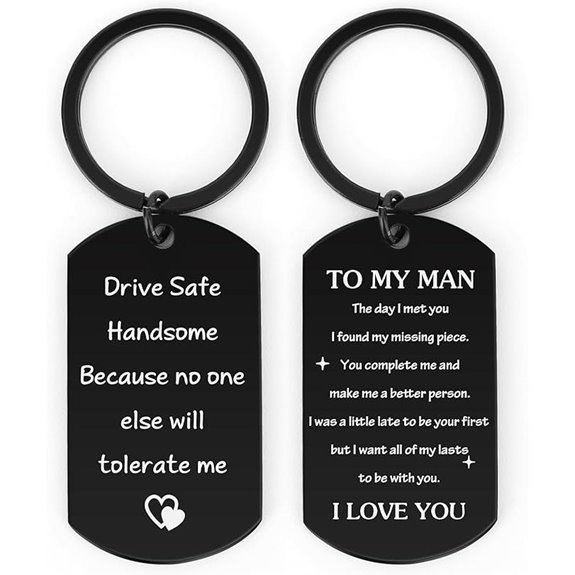 Christmas Gifts for Men Keychain Valentine's Day Anniversary