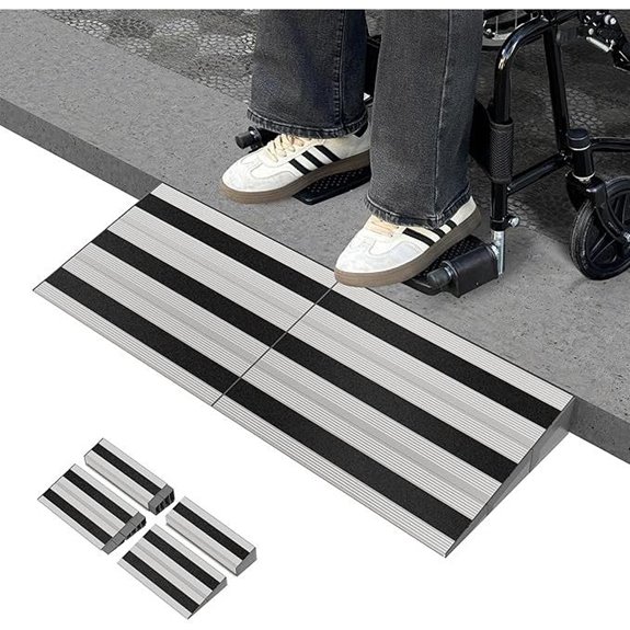 Rise Modular Threshold Ramp for Wheelchairs and Scooters