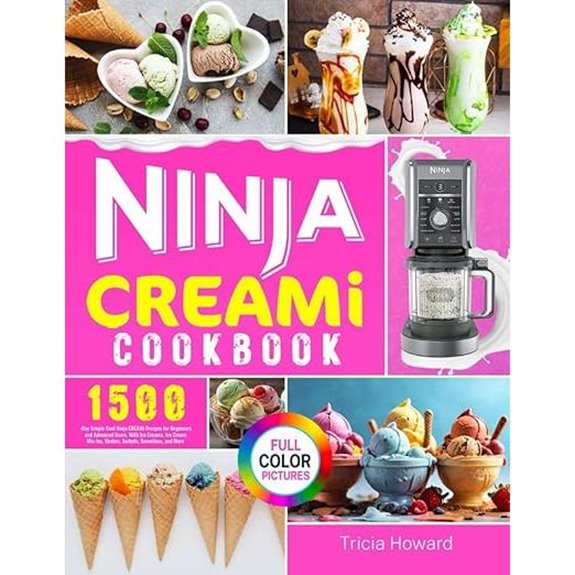 Ninja CREAMi Cookbook with 1500 Recipes and Mix-Ins