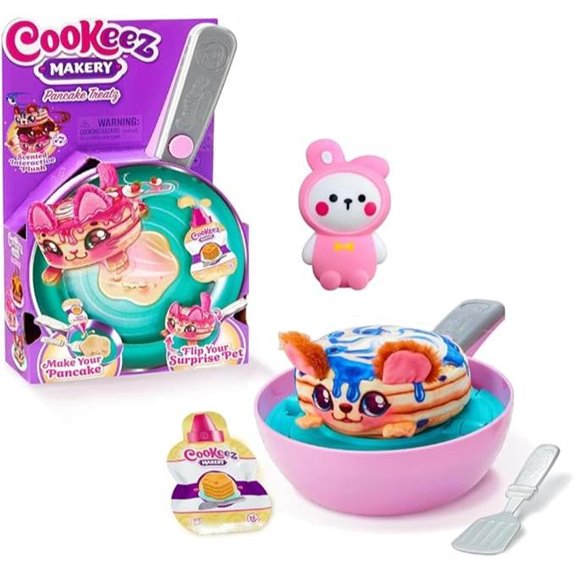 Cookeez Pancake Toy Set with Squishy Friendz