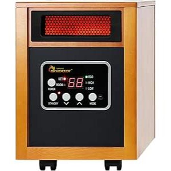 Dr Infrared Portable Space Heater (1500W Cherry)