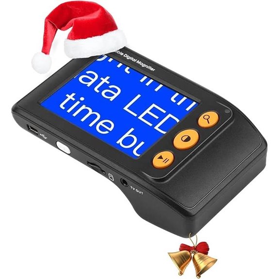 Eyoyo Portable Digital Video Magnifier for Low Vision