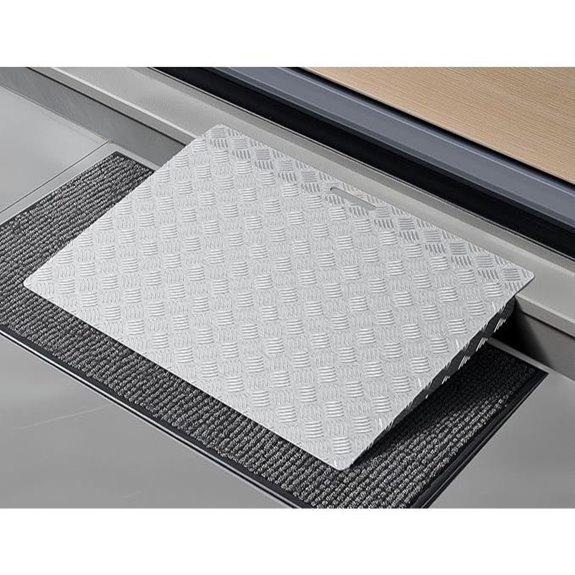 portable extending wheelchair ramp