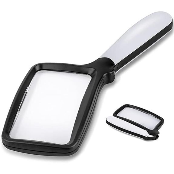 portable lighted magnifying glass