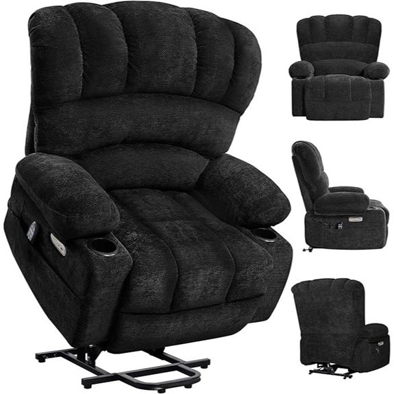 DURASPACE Power Lift Recliner with Heat and Massage