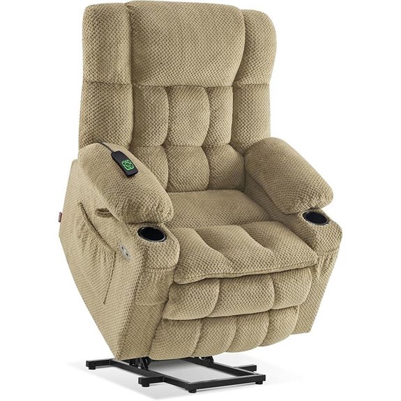 MCombo Power Lift Recliner Chair with Massage & Heat