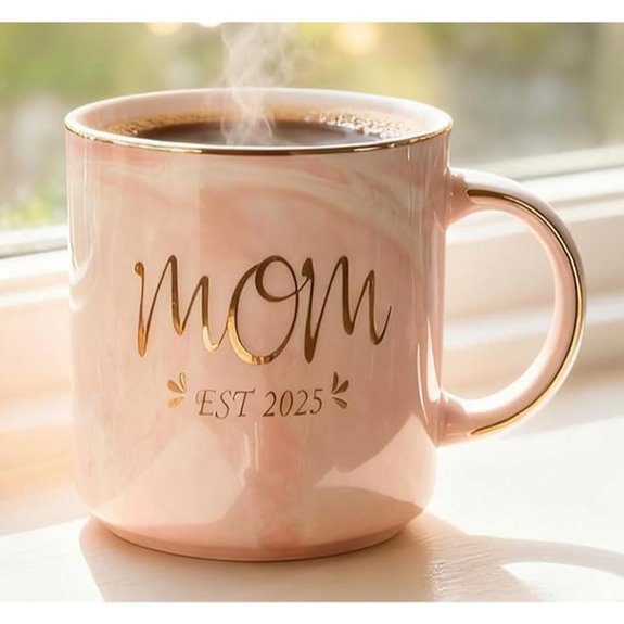 Mecai Mom Gifts Pregnancy Announcement Coffee Mug