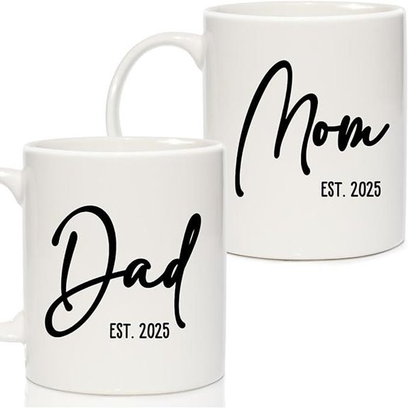 Breezy Valley Expecting Parents Gifts Mug Set