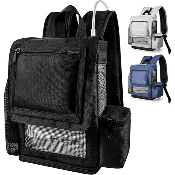 O2TOTES Premium Backpack for Inogen G5 & Rove 6