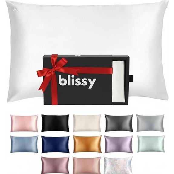 Blissy Silk Pillowcase - 100% Mulberry Silk