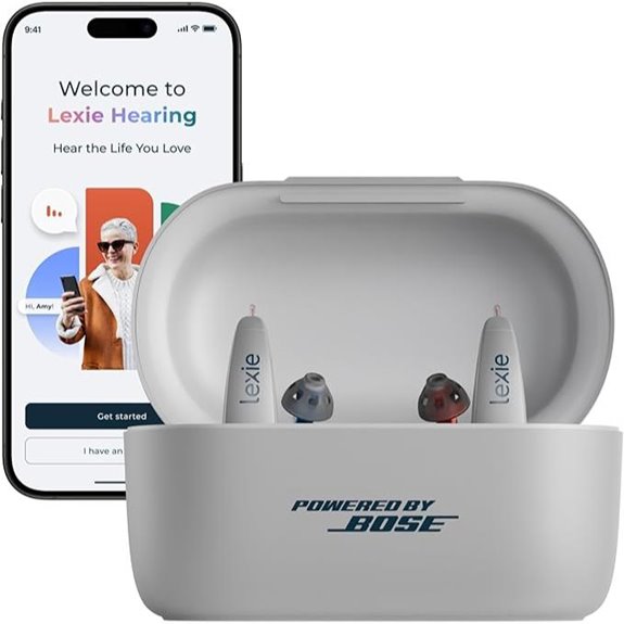 Lexie B2 Plus Rechargeable Bluetooth Hearing Aids