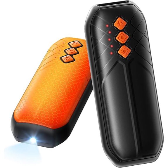 AI Rechargeable Hand Warmers (2 Pack) with LED Lights