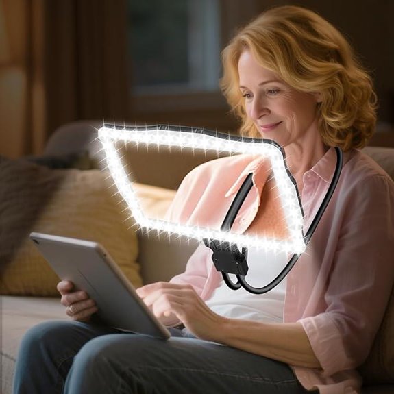 rechargeable lighted magnifying glass