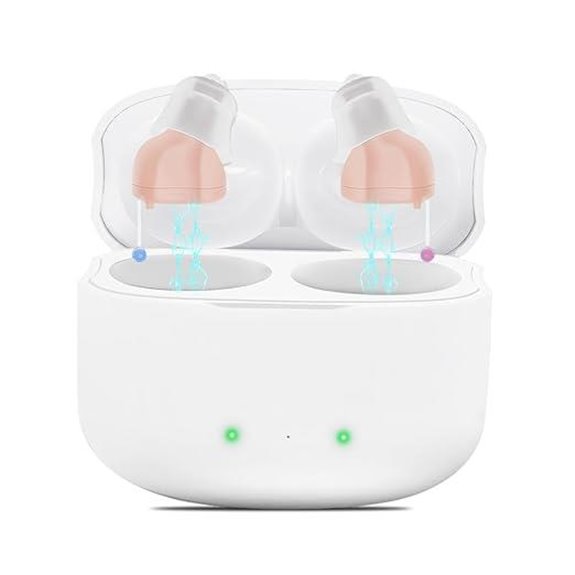 Rechargeable Hearing Aids for Seniors with Noise Cancellation