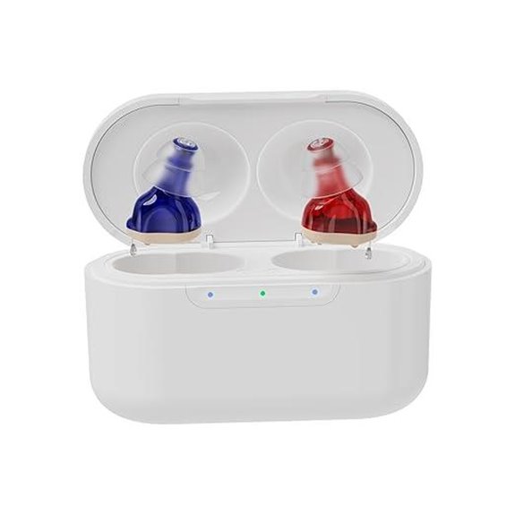 Rechargeable Hearing Aids for Seniors with Noise Reduction