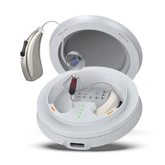 Rechargeable Hearing Aids with Noise Reduction for Seniors