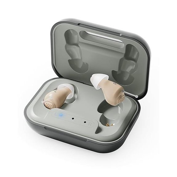 Rechargeable OTC Hearing Aids for Seniors Noise Reduction