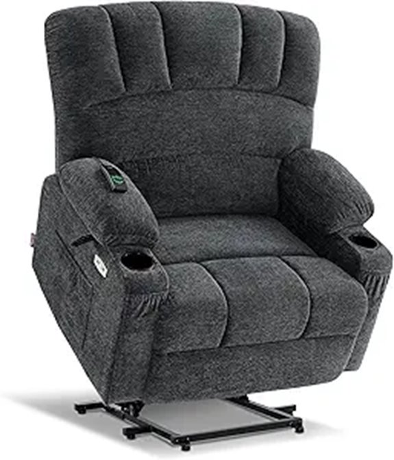 MCombo Power Lift Recliner with Heat & Massage