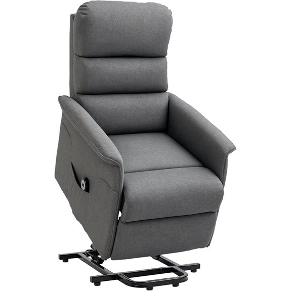 HOMCOM Power Lift Recliner Chair with Remote