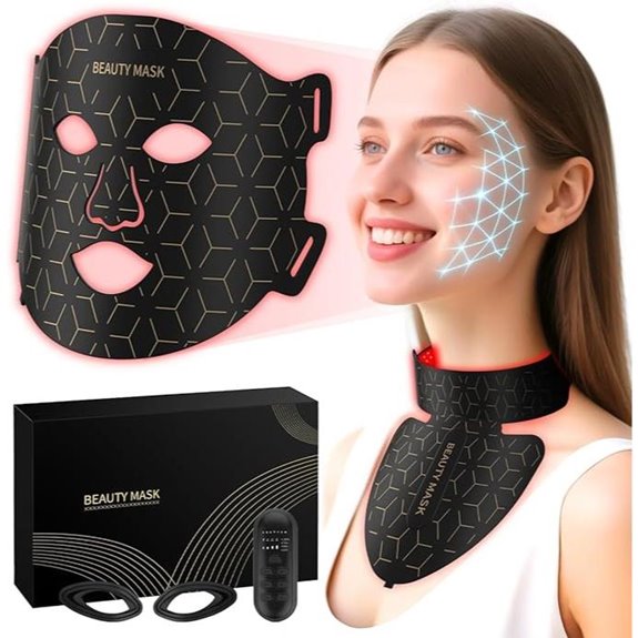 Red Light Therapy Face & Neck Mask