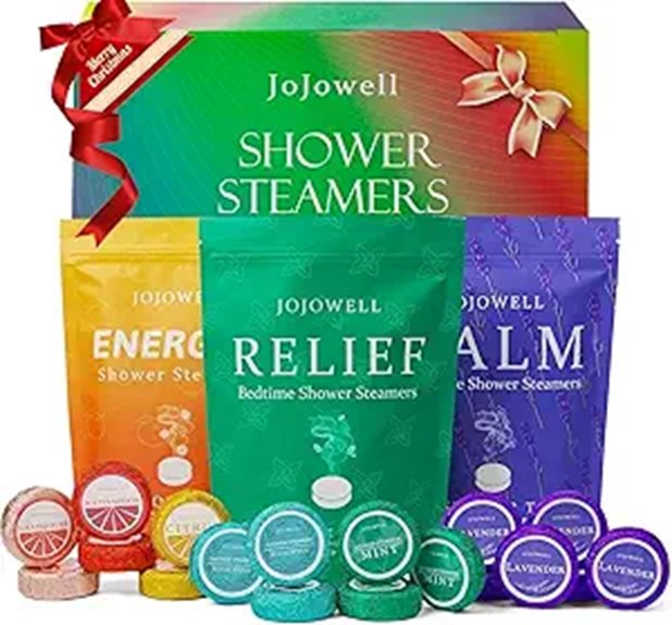 Shower Steamers Aromatherapy 18-Pack for Relaxation