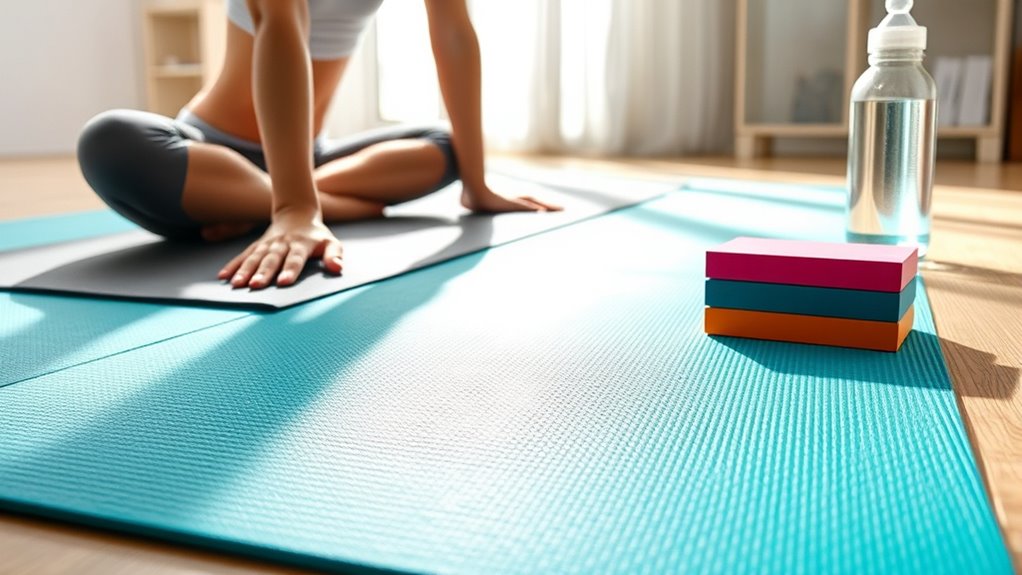 secure comfortable yoga practice