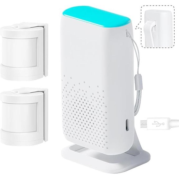 Elderly Bed Sensor Alarm with Vibration and Melodies