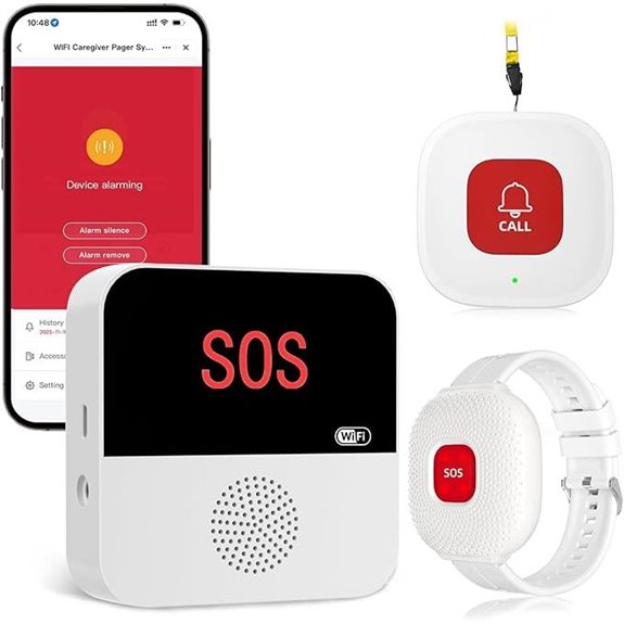 Wireless Caregiver Pager System for Seniors