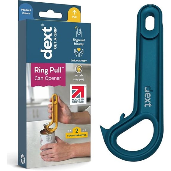 Dext Ring Pull Can Opener for Seniors and Arthritis
