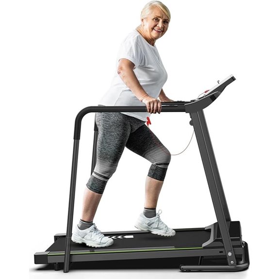 Redliro Senior Walking Treadmill with Handrail and LCD