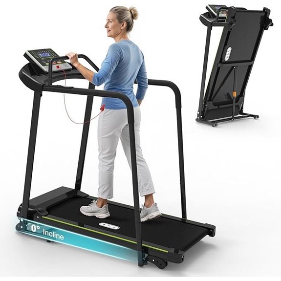 Redliro Senior Treadmill with Handrails and Incline