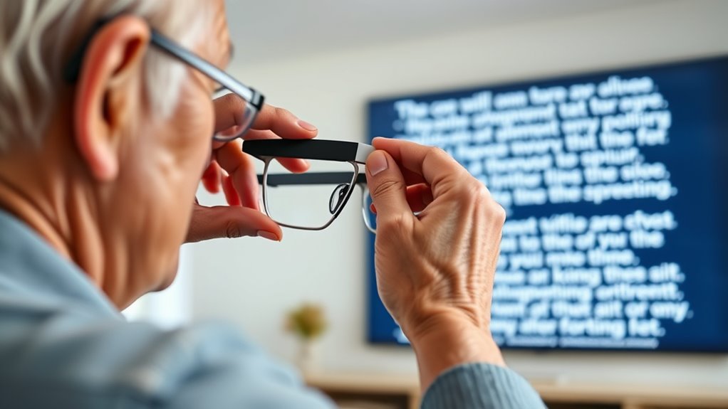 senior vision device considerations