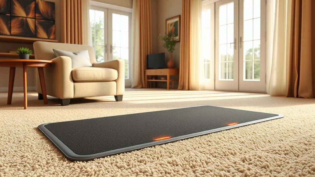 sensitive durable well placed mats