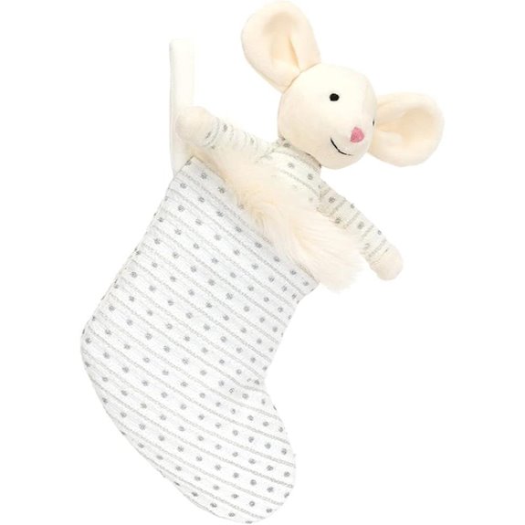 Jellycat Shimmer Mouse Stocking Plush Toy