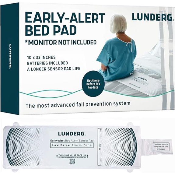 Lunderg Bed Alarm Pad with Smart Technology