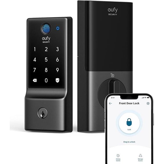 eufy Smart Lock C220 Fingerprint Keyless Entry