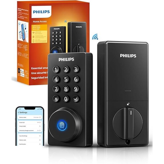 Philips Wi-Fi Smart Door Lock with App & Voice
