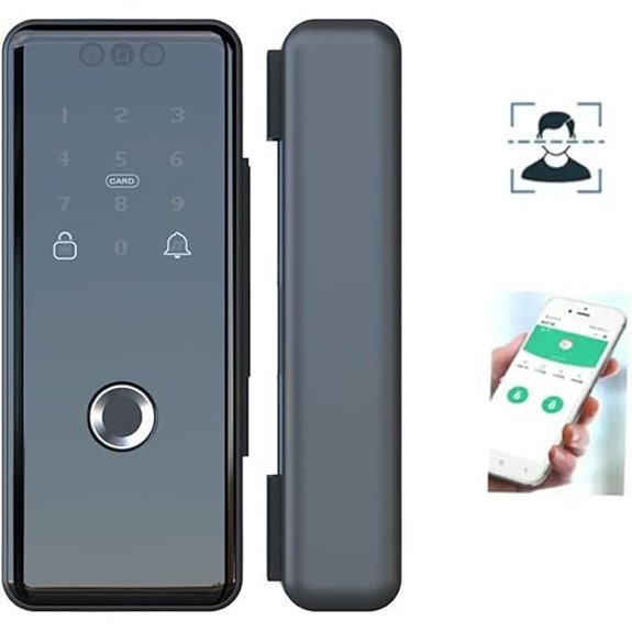Smart WiFi Fingerprint Deadbolt Lock with App