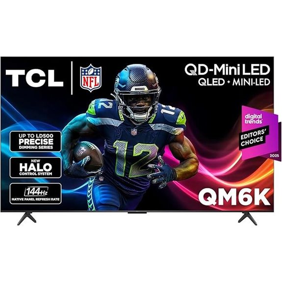 TCL 65 QM6K QLED 4K HDR Smart TV with Alexa