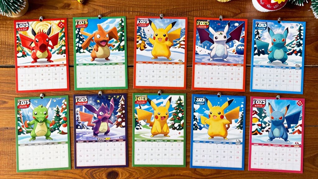 top 11 holiday pokemon calendars