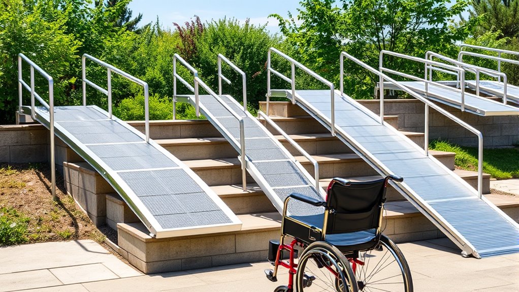 top 15 adjustable wheelchair ramps