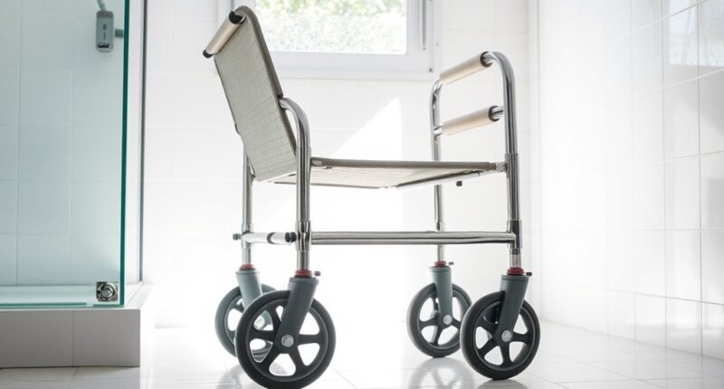 top elderly wheel shower chairs
